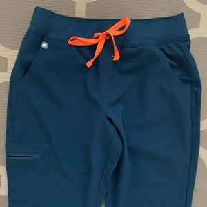 Figs Deep Reef Scrub Pants SP Zamora Jogger Small Petite